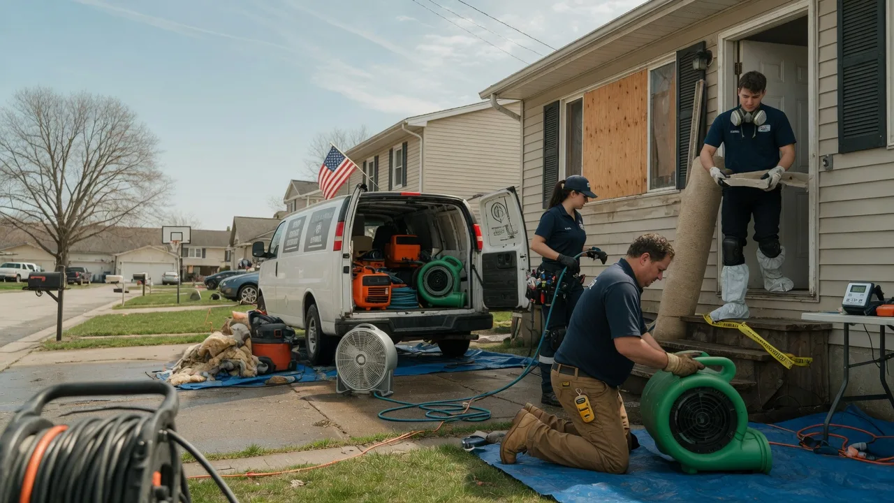 Water Damage Restoration in Highspire, PA near me